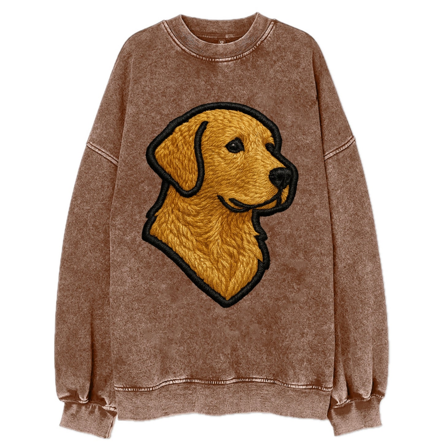 Chesapeake Bay Retriever - Modern retrie - Vintage Sweatshirt - Brown