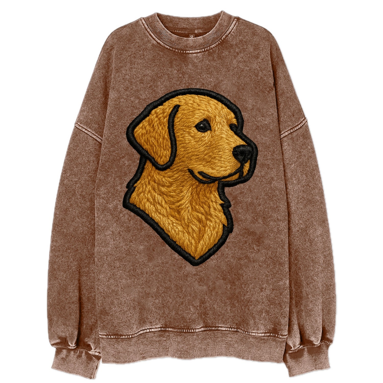 Chesapeake Bay Retriever - Modern retrie - Vintage Sweatshirt - Brown