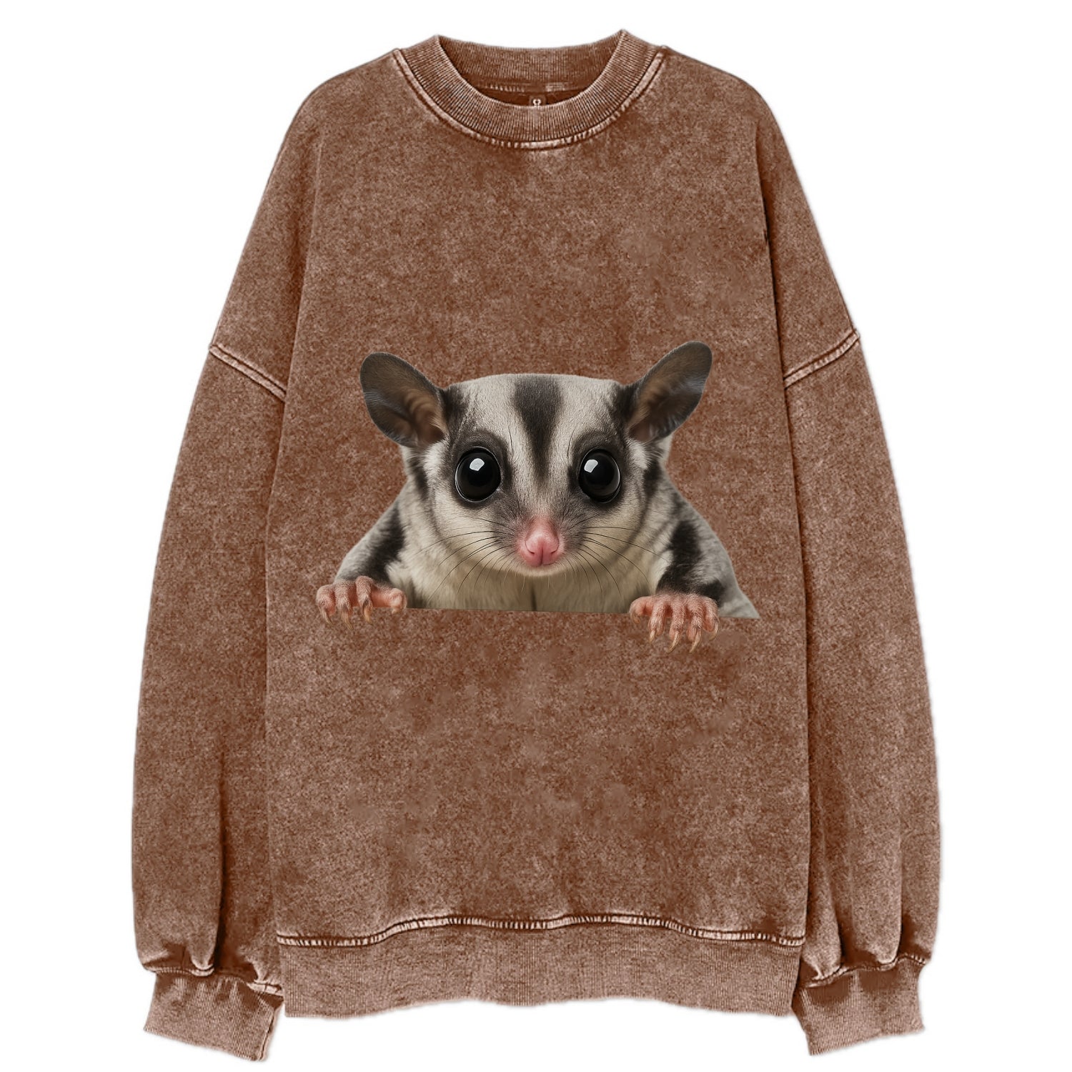Sugar Glider  - Vintage Sweatshirt - Brown