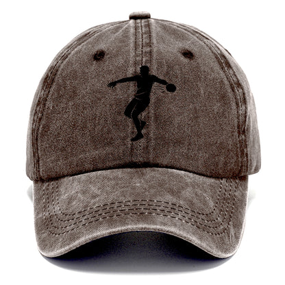 Discus thrower spinning release - Classic Cap - Brown