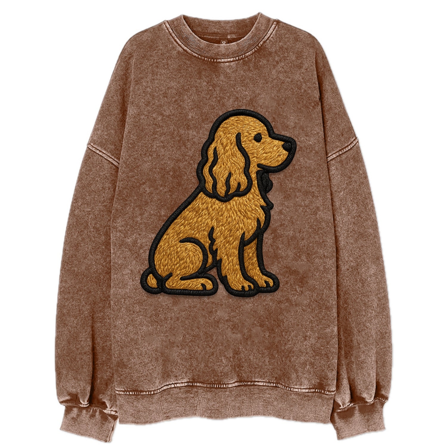Cocker Spaniel - Contemporary spaniel de - Vintage Sweatshirt - Brown