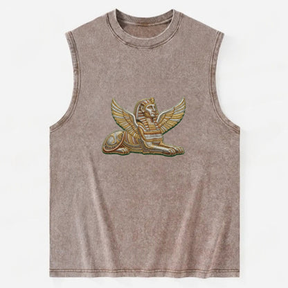 Sphinx - Vintage Washed Tank - Brown