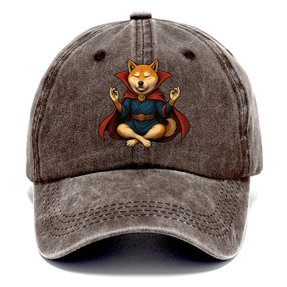 Shiba Inu Doctor Strange  - Classic Cap - Brown