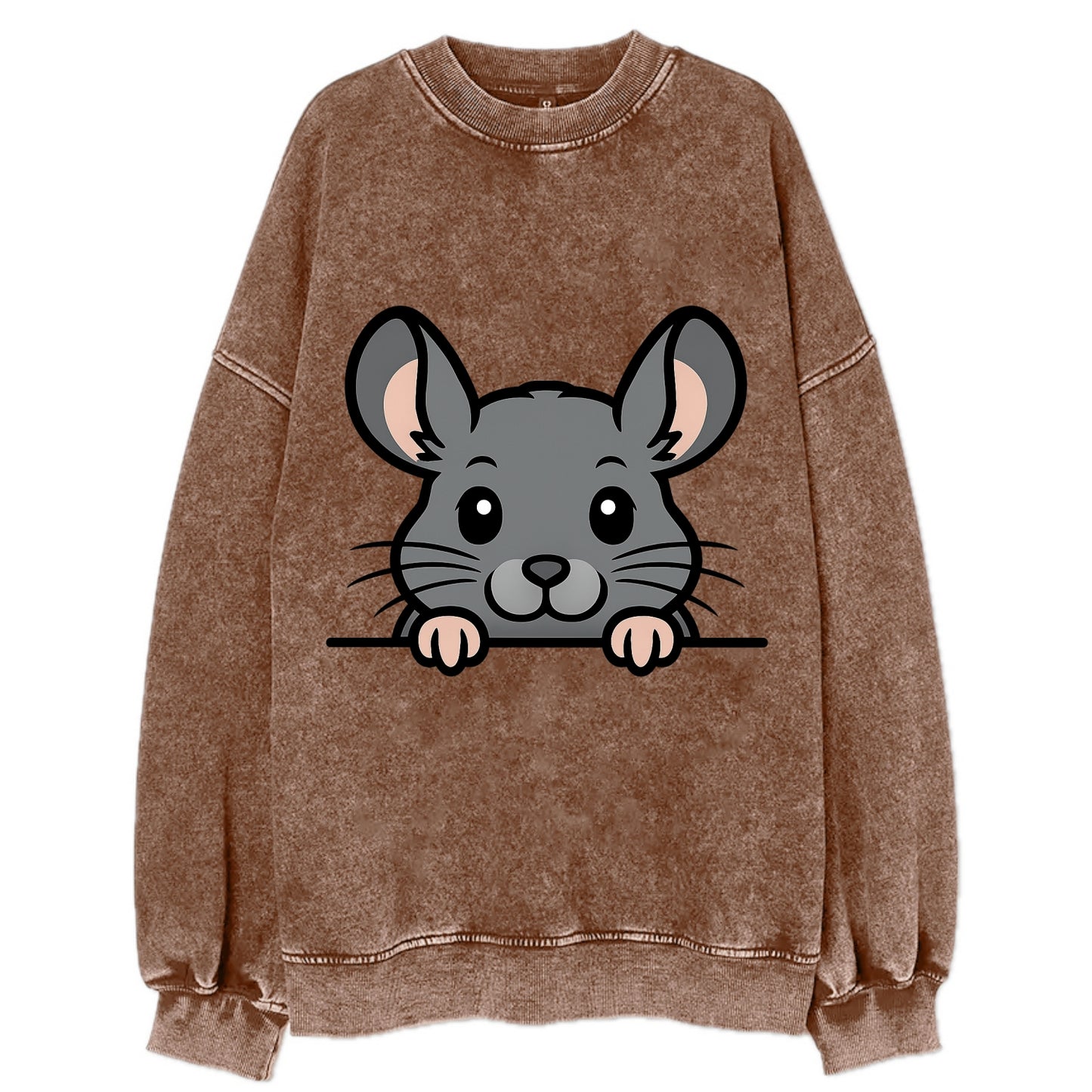 Chinchilla  - Vintage Sweatshirt - Brown