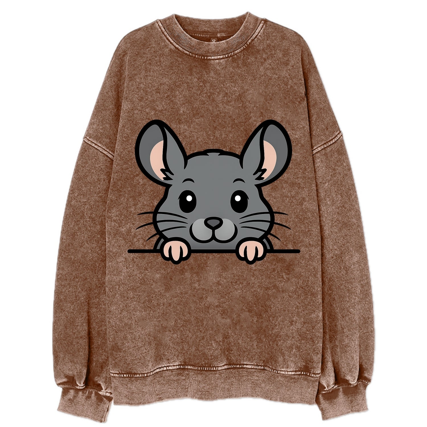 Chinchilla  - Vintage Sweatshirt - Brown