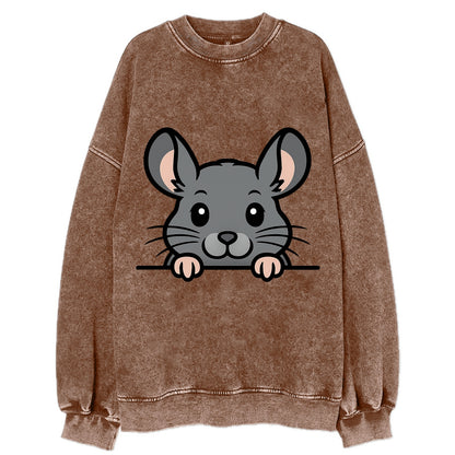 Chinchilla  - Vintage Sweatshirt - Brown
