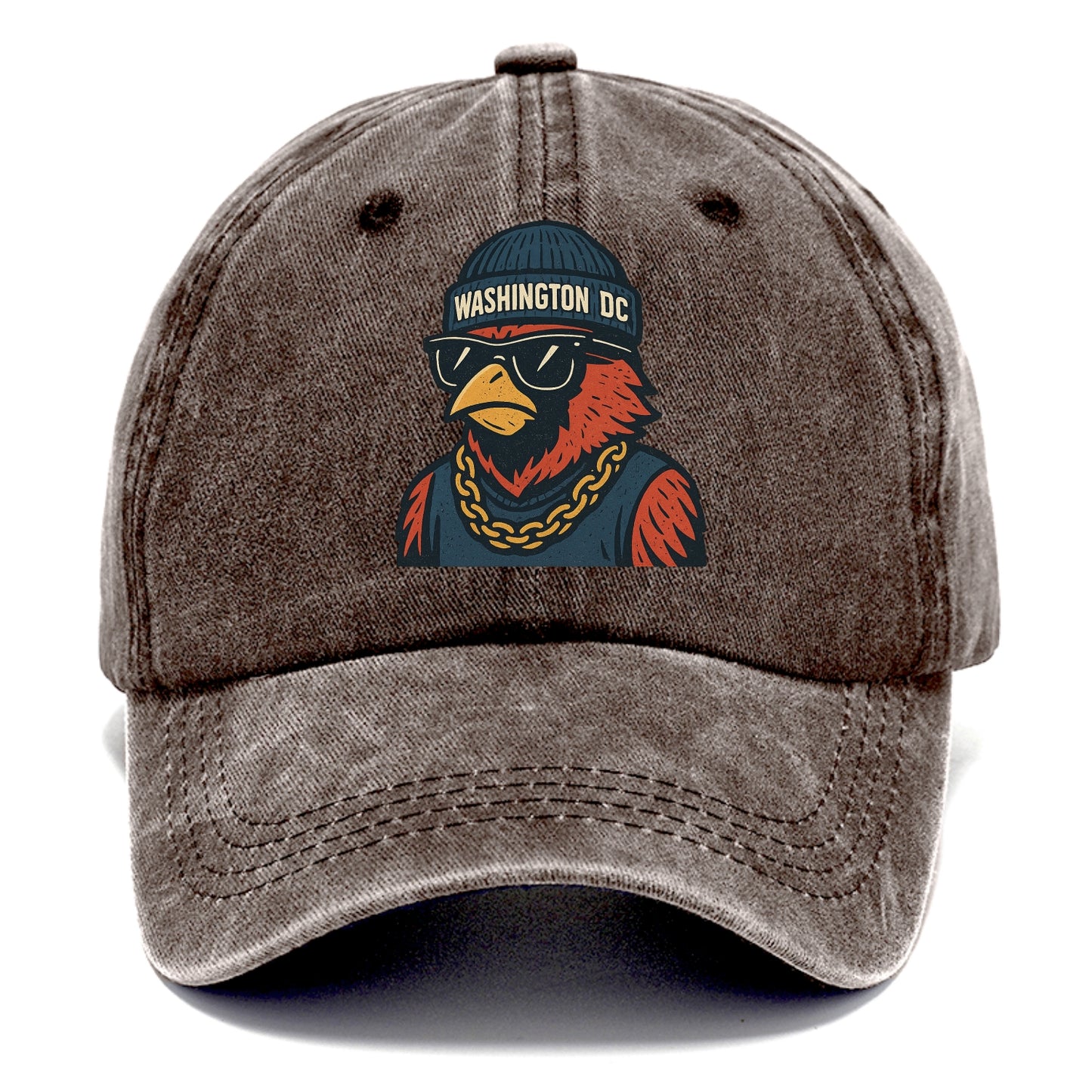 "cardinal" "washington Dc" "dc" "navy" "us East" - Classic Cap - Brown