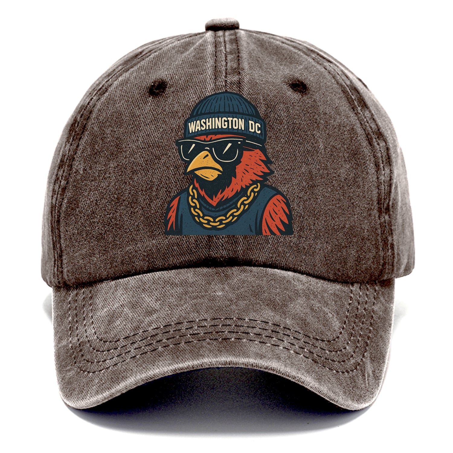 "cardinal" "washington Dc" "dc" "navy" "us East" - Classic Cap - Brown
