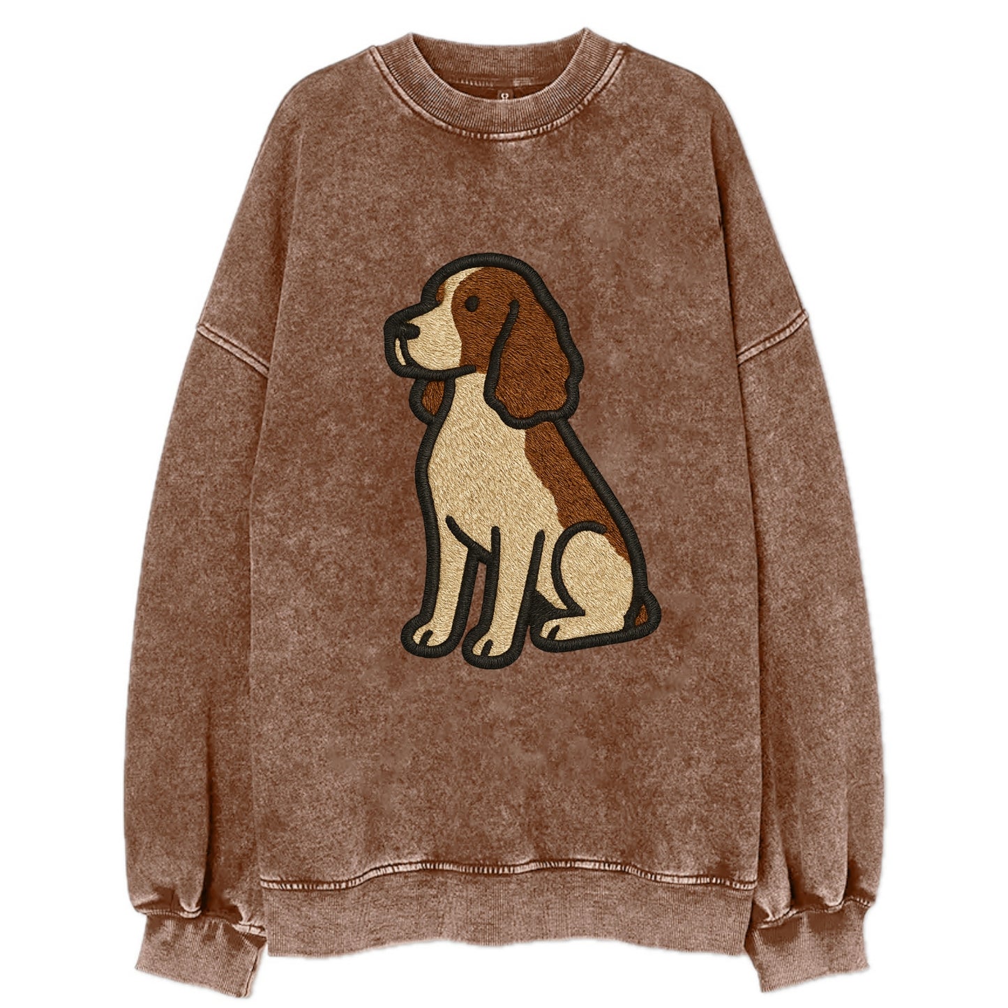 English Springer Spaniel - Modern spanie - Vintage Sweatshirt - Brown