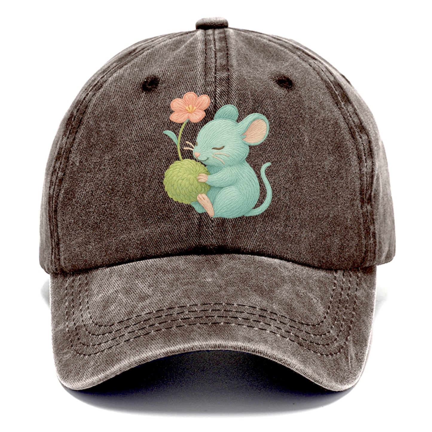 Mint Mouse - Classic Cap - Brown