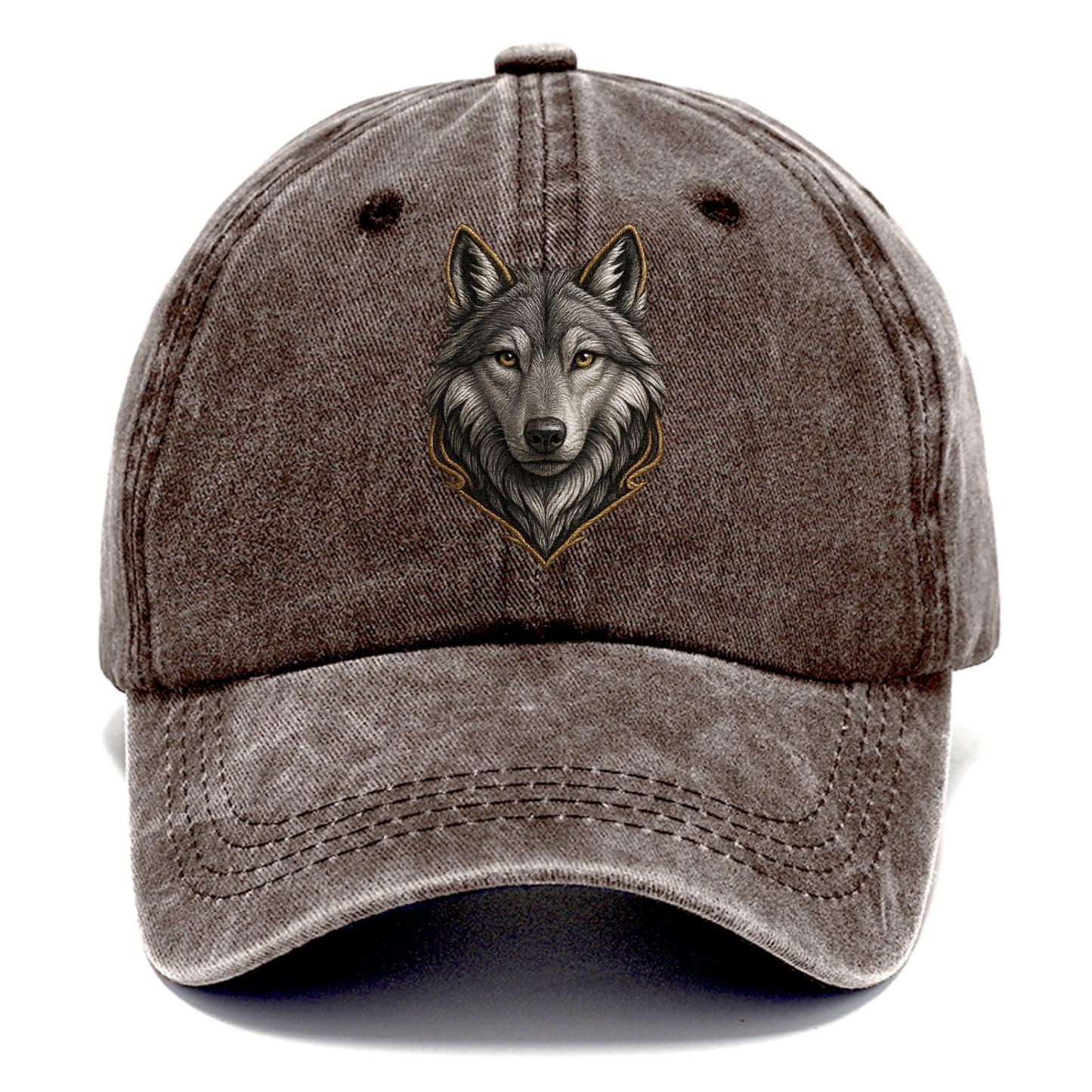 Wolf Totem  - Classic Cap - Brown