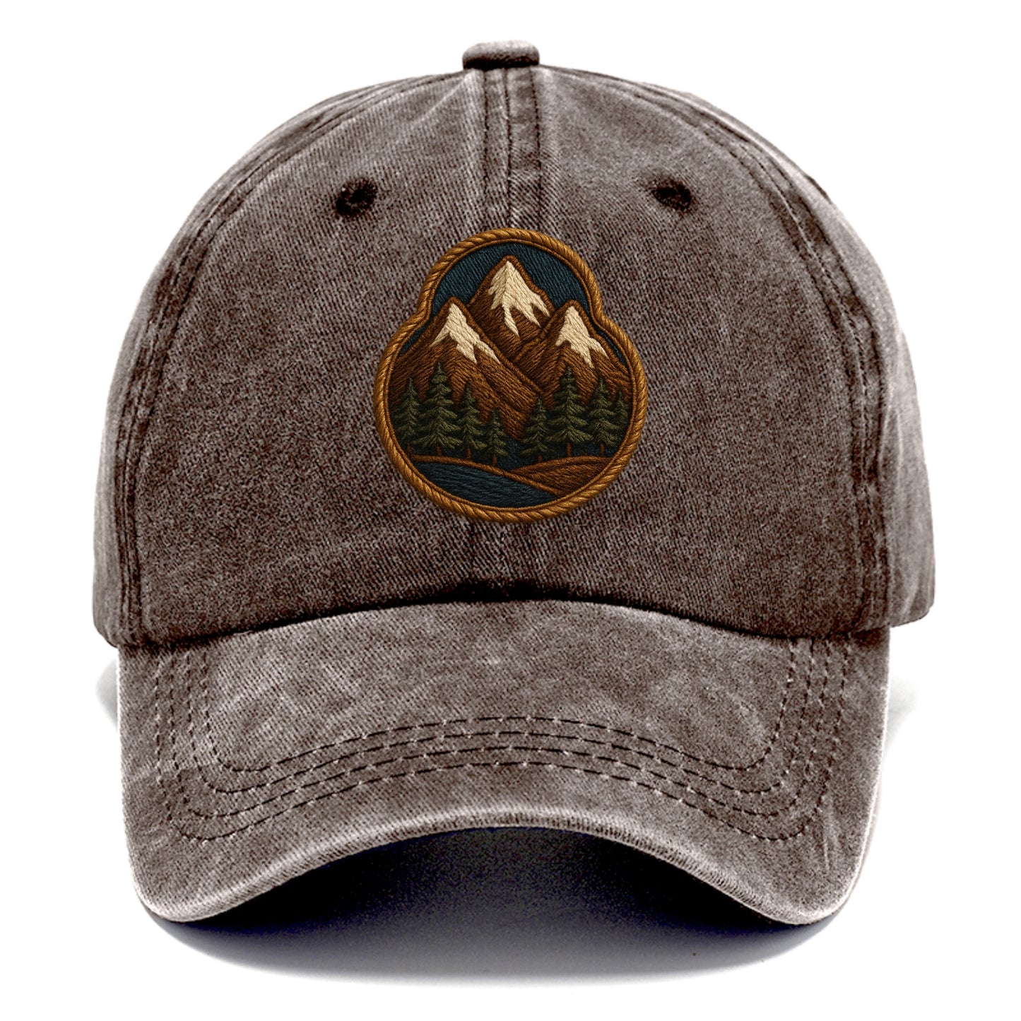 Mountain Range  - Classic Cap - Brown