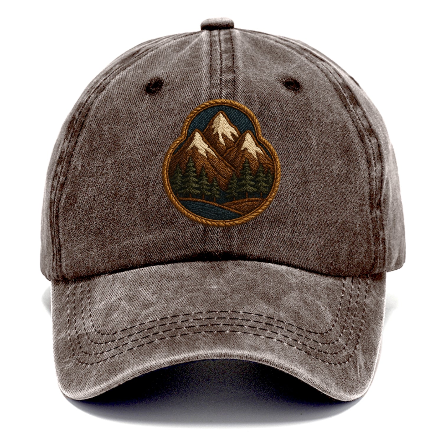 Mountain Range  - Classic Cap - Brown