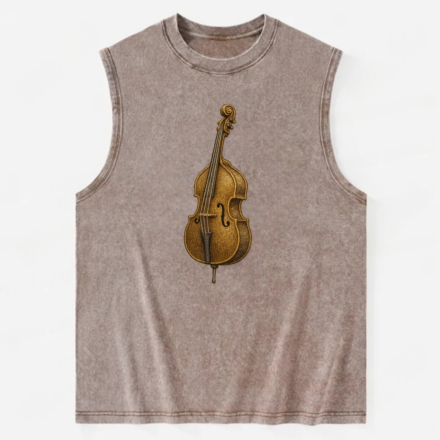 Acoustic Bass  - Vintage Washed Tank - Brown