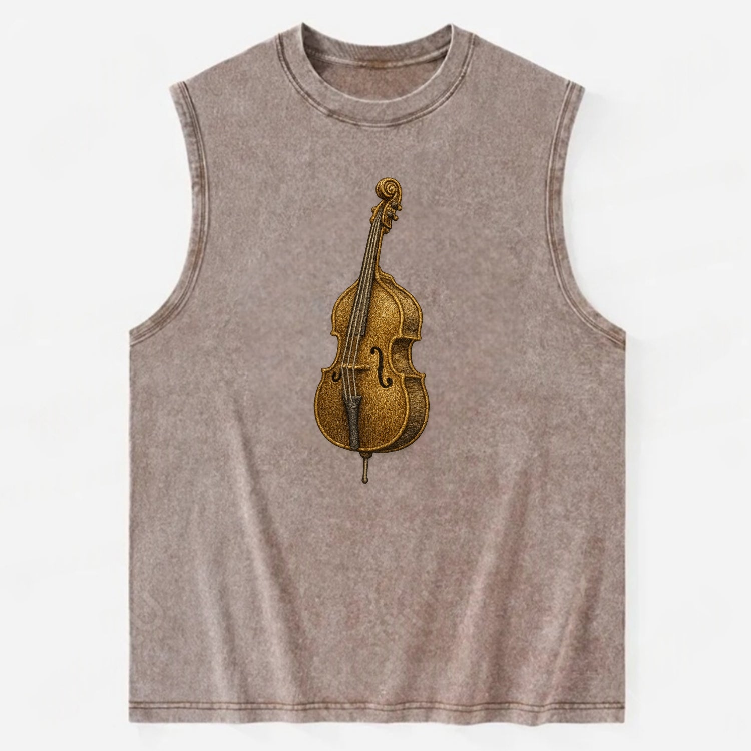 Acoustic Bass  - Vintage Washed Tank - Brown