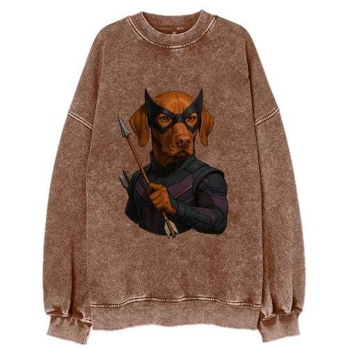 Vizsla Hawkeye  - Vintage Sweatshirt