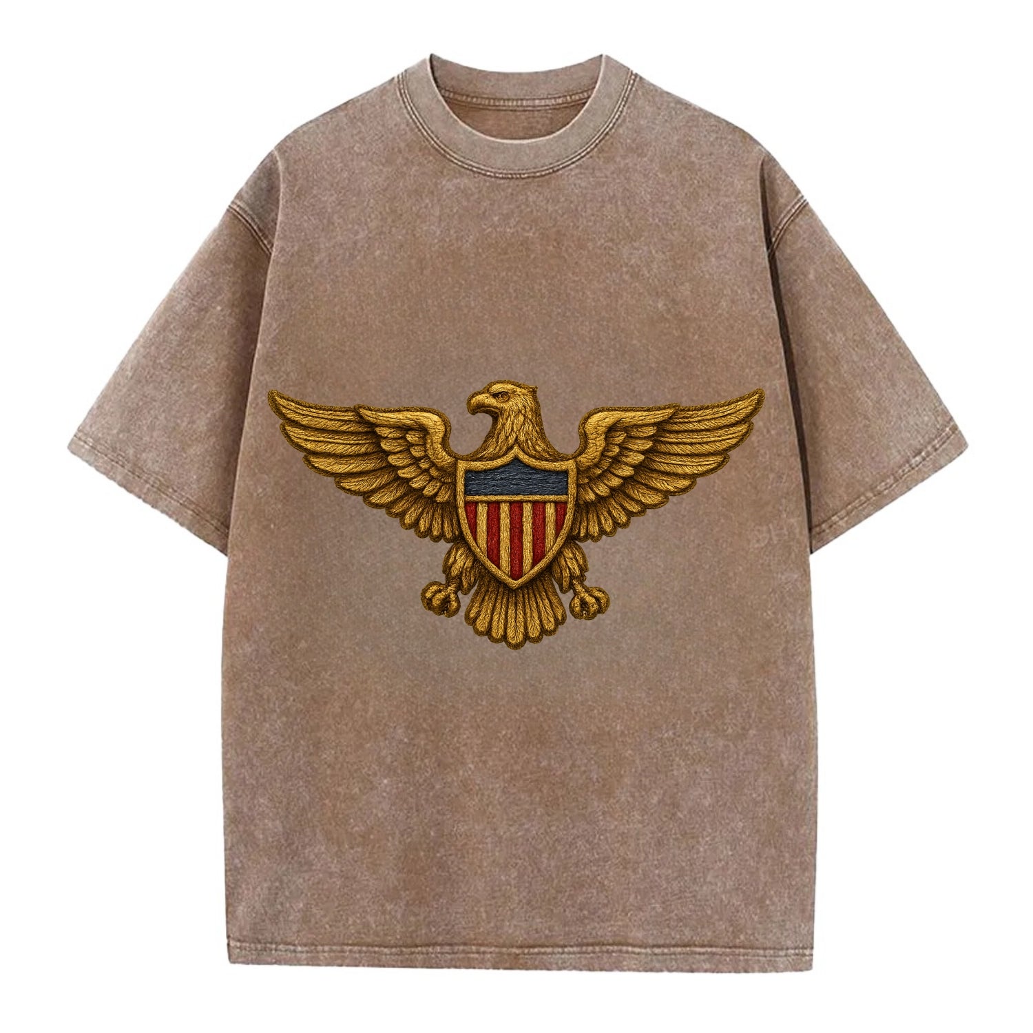 Pilot Wings  - Vintage T-shirt - Brown