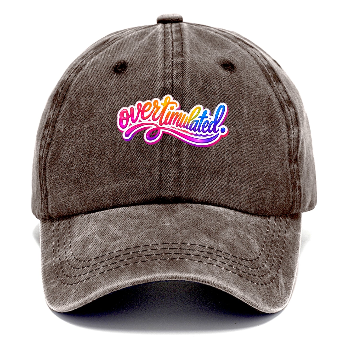 Overstimulated - Classic Cap - Brown