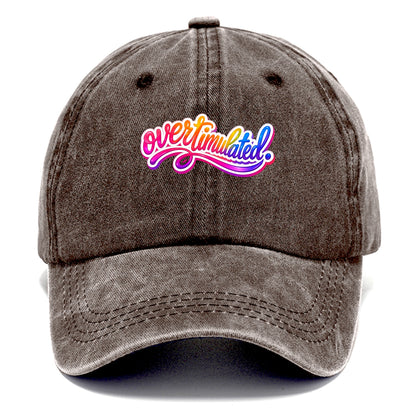 Overstimulated - Classic Cap - Brown