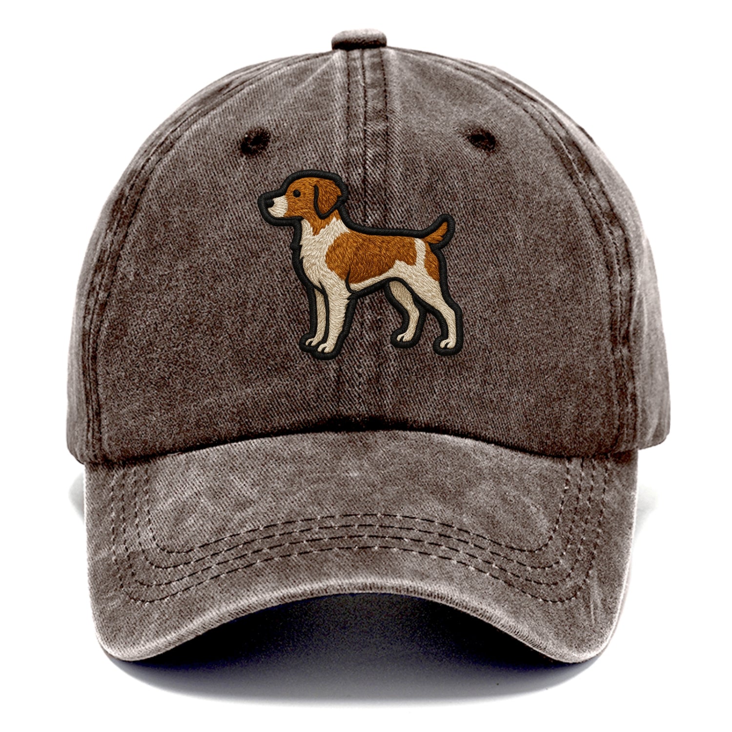 Brittany - Contemporary athletic logo wi - Classic Cap - Brown