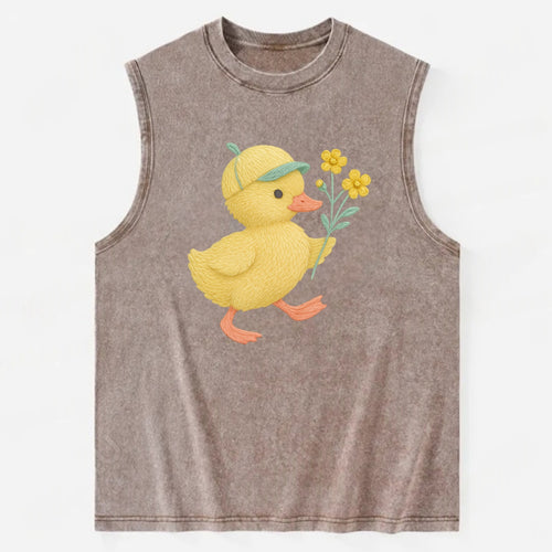 Yellow Duckling - Vintage Washed Tank