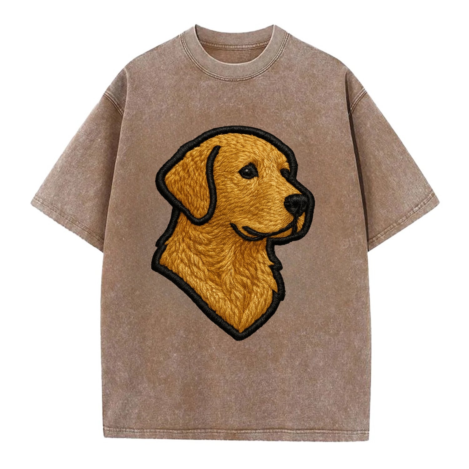 Chesapeake Bay Retriever - Modern retrie - Vintage T-shirt - Brown