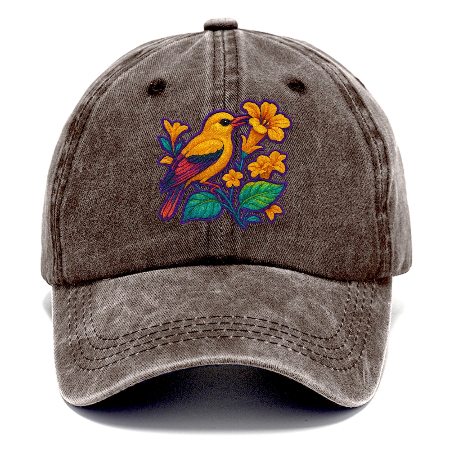 Golden Oriole - Classic Cap - Brown