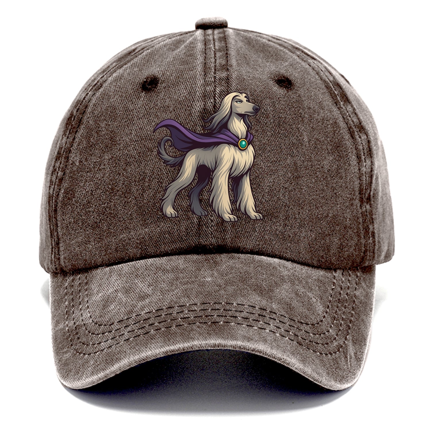 Afghan Hound Mystic Hero  - Classic Cap - Brown
