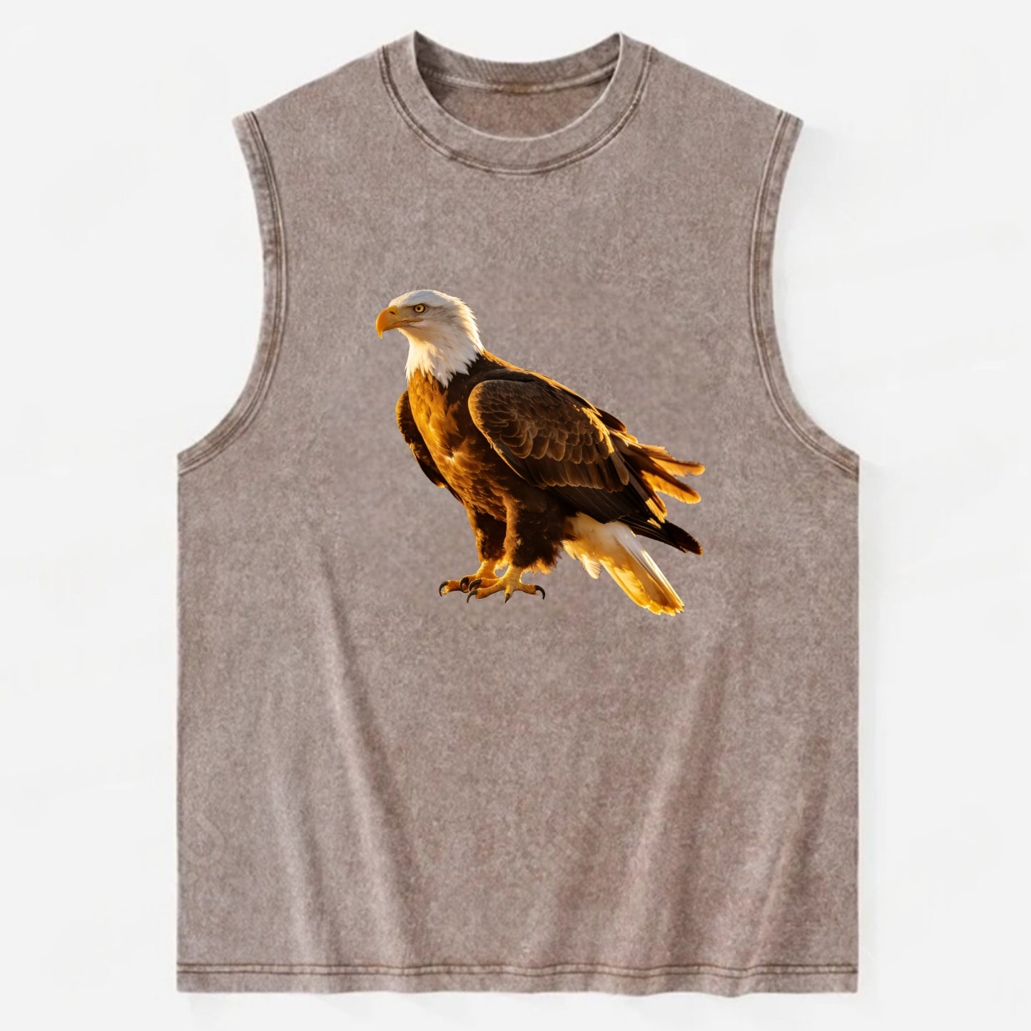Eagle - Vintage Washed Tank - Brown