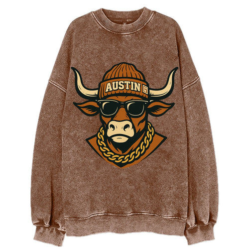 Austin Longhorn - Vintage Sweatshirt
