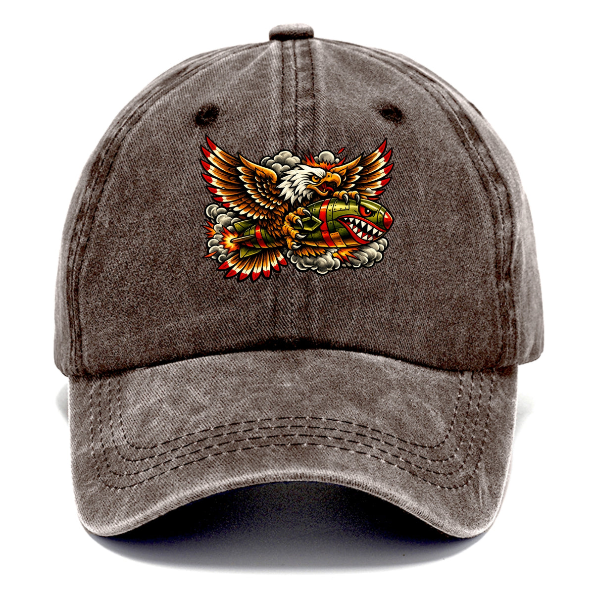 War Eagle Bomb - Classic Cap - Brown
