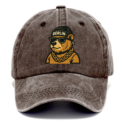 Berlin Bear - Classic Cap - Brown