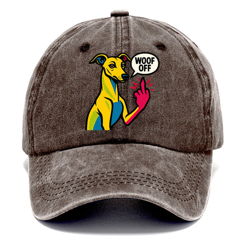 Whippet sleek athletic greyhound-like, elegant long paw giving sass - Classic Cap