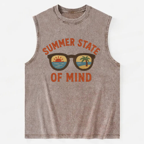 Summer State Of Mind  - Vintage Washed Tank