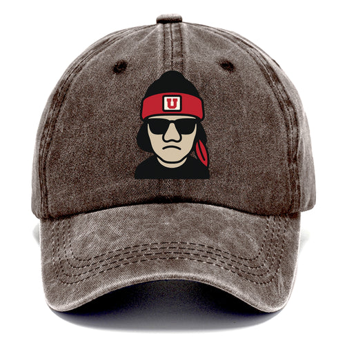 Salt Lake Ute wearing Utah beanie with U patch - Classic Cap