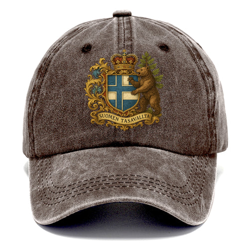 Finland Brown Bear Emblem  - Classic Cap