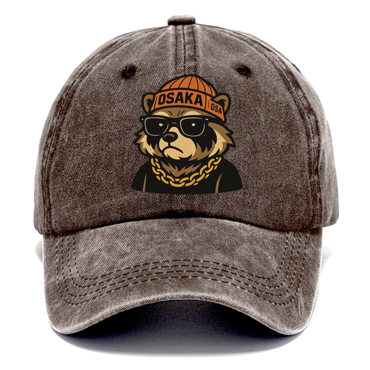 Osaka Tanuki - Classic Cap - Brown