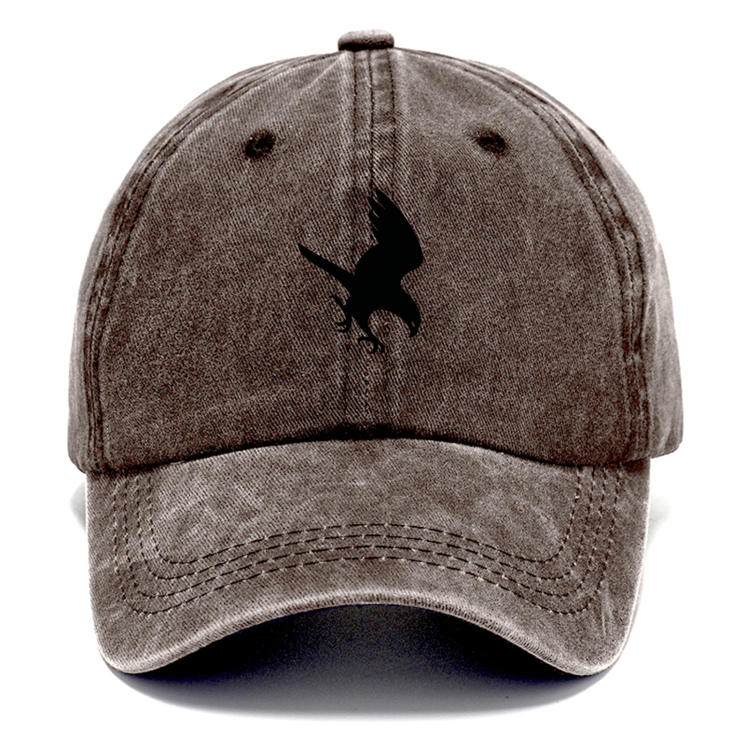 Hawk diving for prey - Classic Cap - Brown