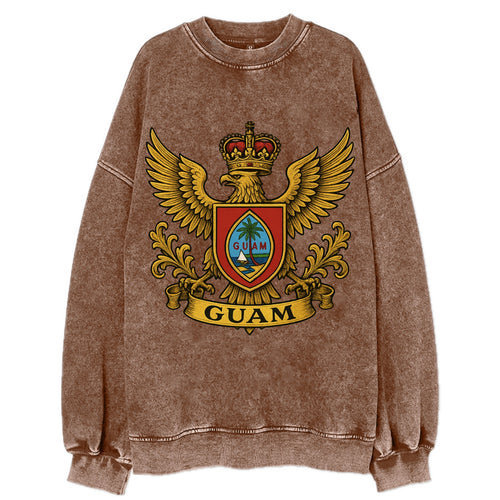 Guam Heritage Badge  - Vintage Sweatshirt