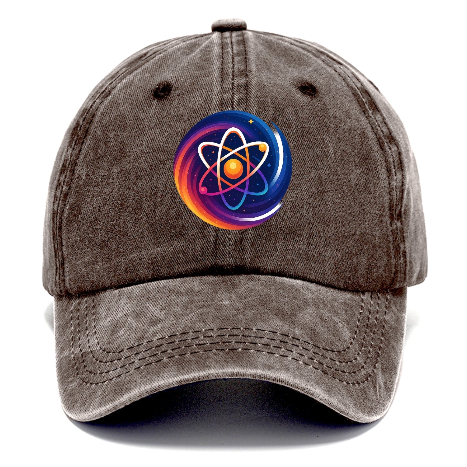 Micro Macro - Atom structure expanding i - Classic Cap - Brown
