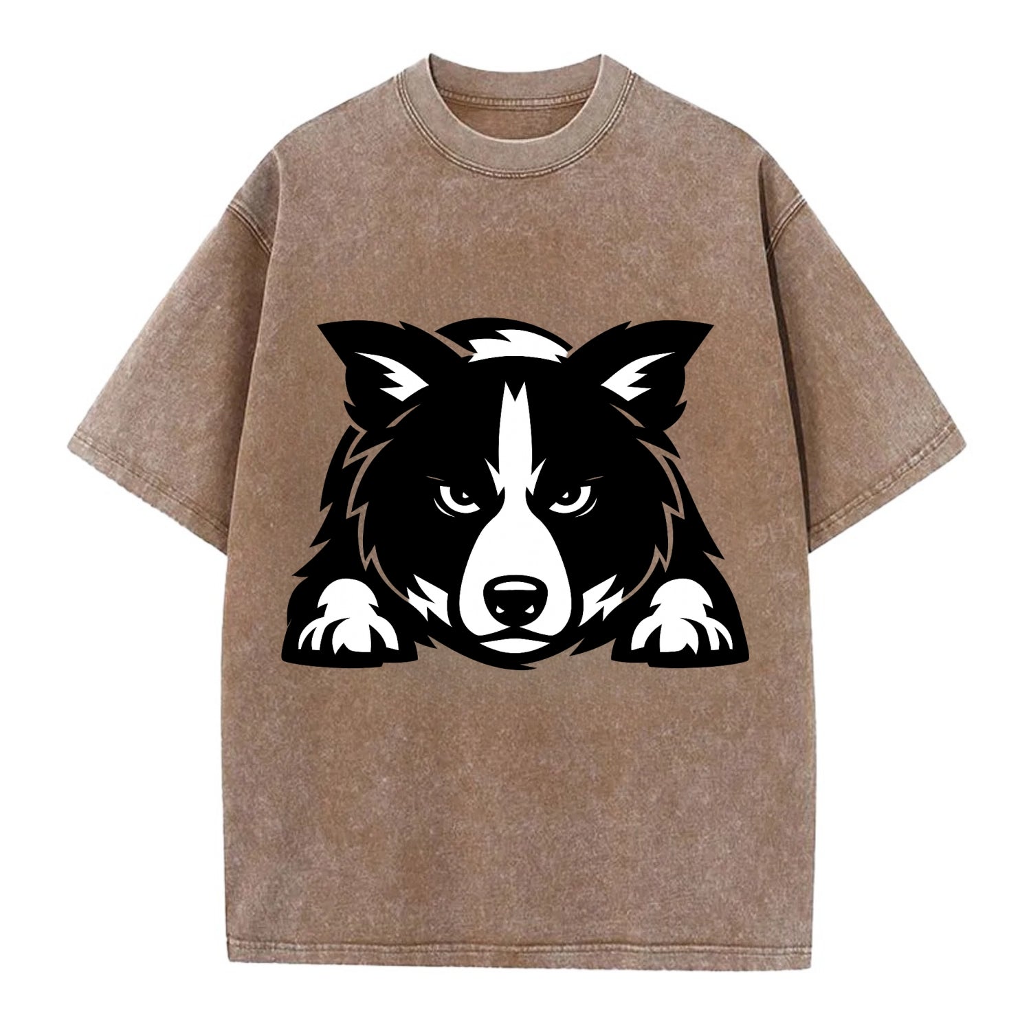 Focused Loyalty - Vintage T-shirt - Brown