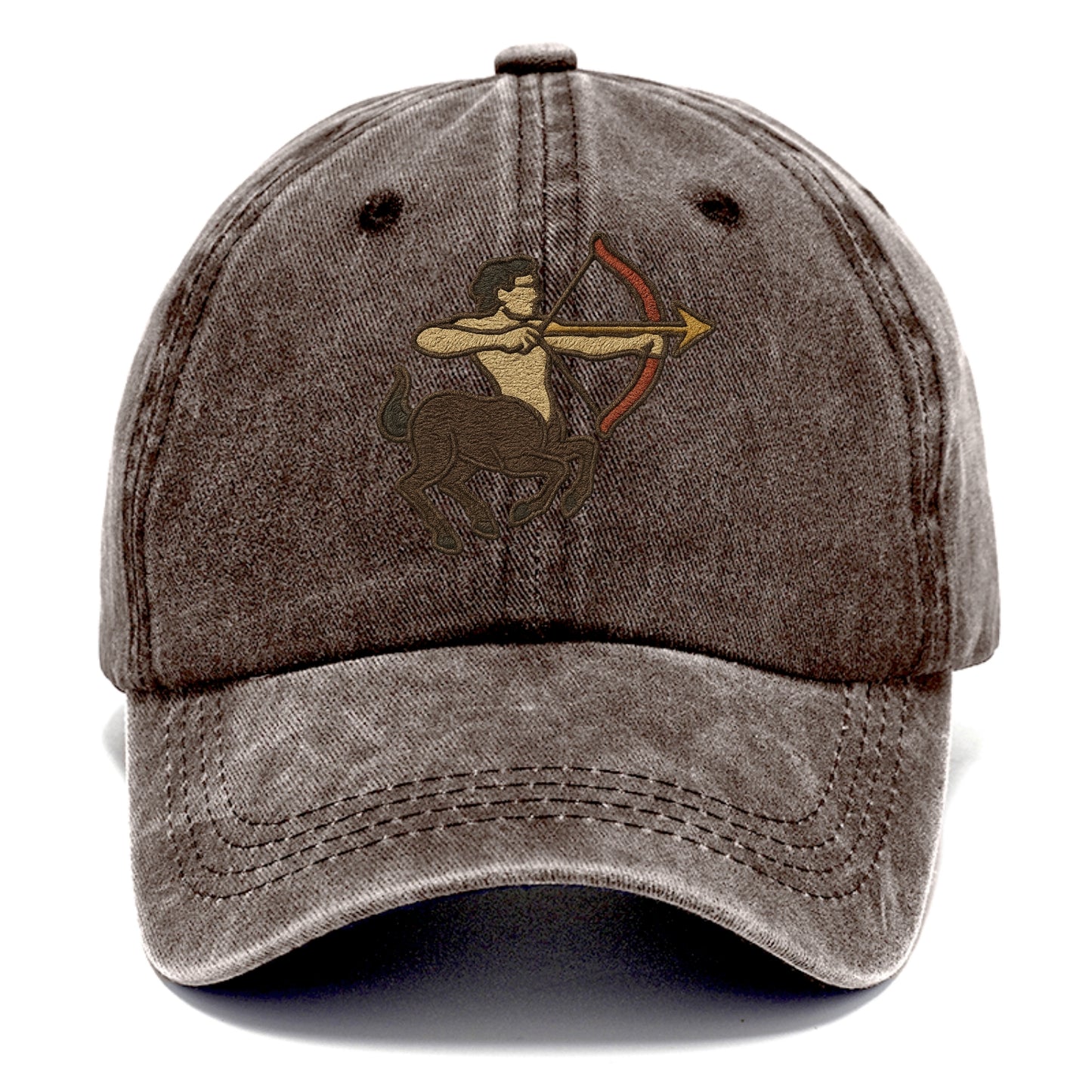 Sagittarius Arrow  - Classic Cap - Brown