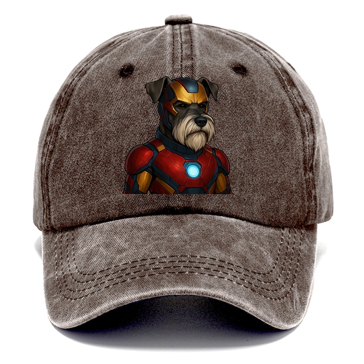 Schnauzer Tech Hero  - Classic Cap - Brown
