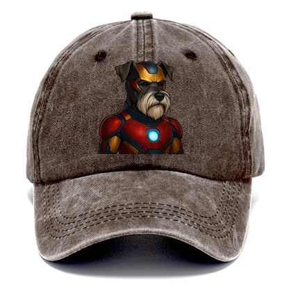 Schnauzer Tech Hero  - Classic Cap - Brown
