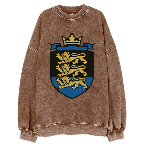 Estonia Royal Logo  - Vintage Sweatshirt