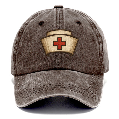 Nurse Cap  - Classic Cap - Brown