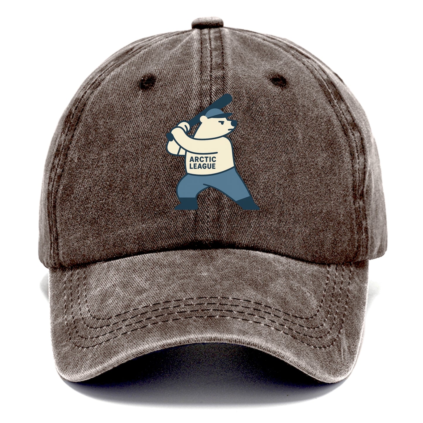 Polar Bear Baseball MVP - Classic Cap - Brown