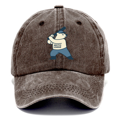 Polar Bear Baseball MVP - Classic Cap - Brown
