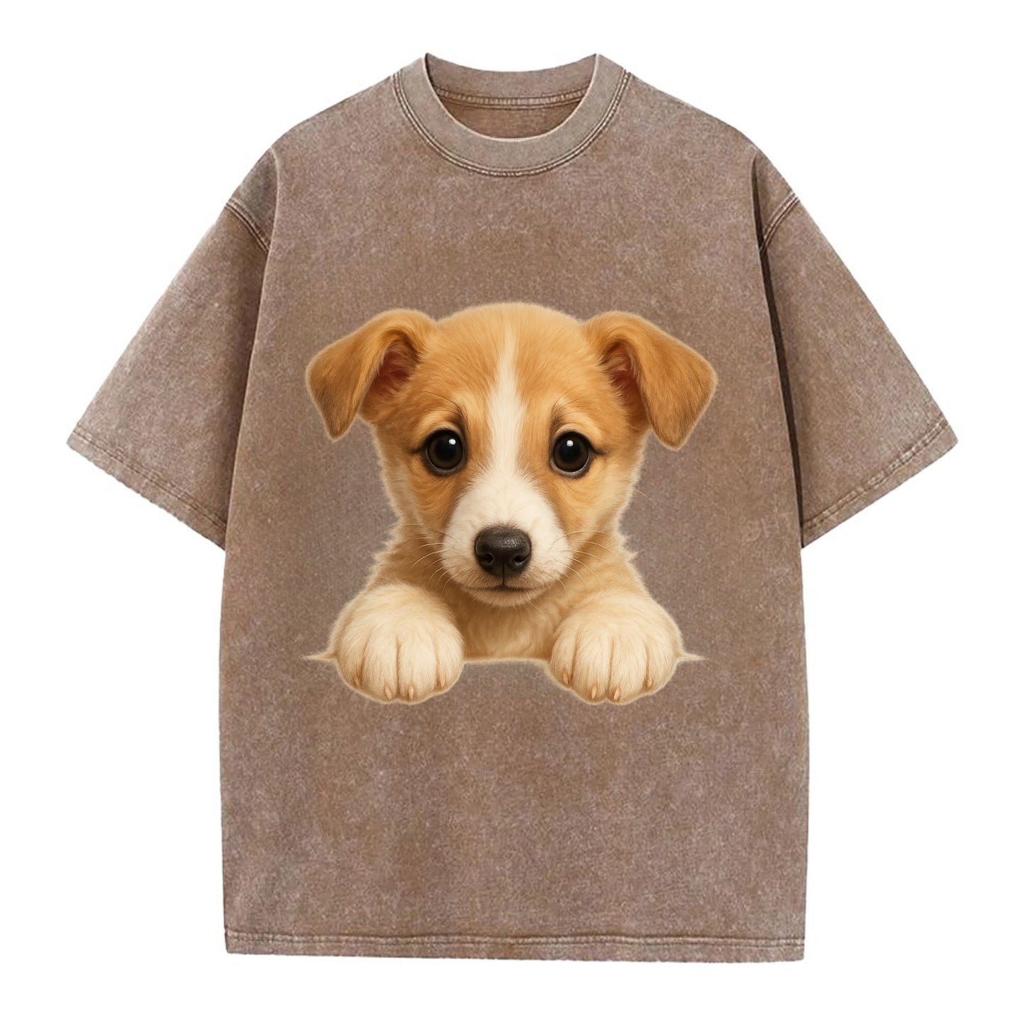 Whippet  - Vintage T-shirt - Brown
