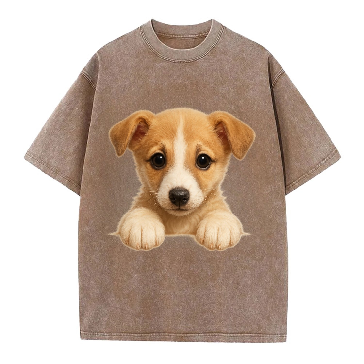 Whippet  - Vintage T-shirt - Brown